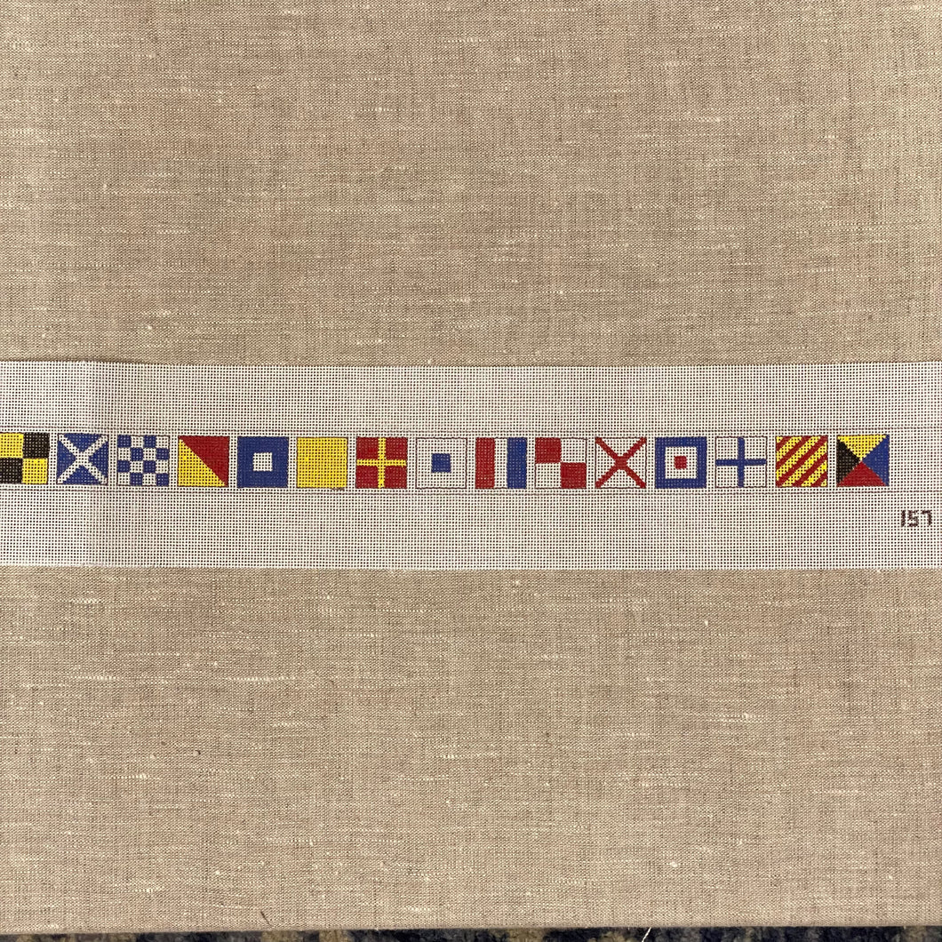 Belt - Nautical Flag Alphabet