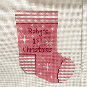 Baby's 1st Christmas - Pink