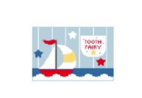 Toothfairy Pillow - Sailboat
