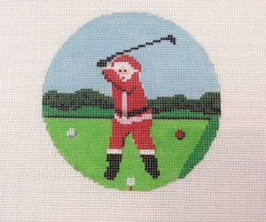 Sporty Santa - Golf