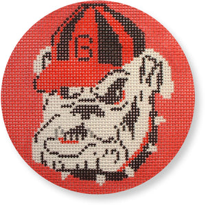 UGA Bulldog Ornament