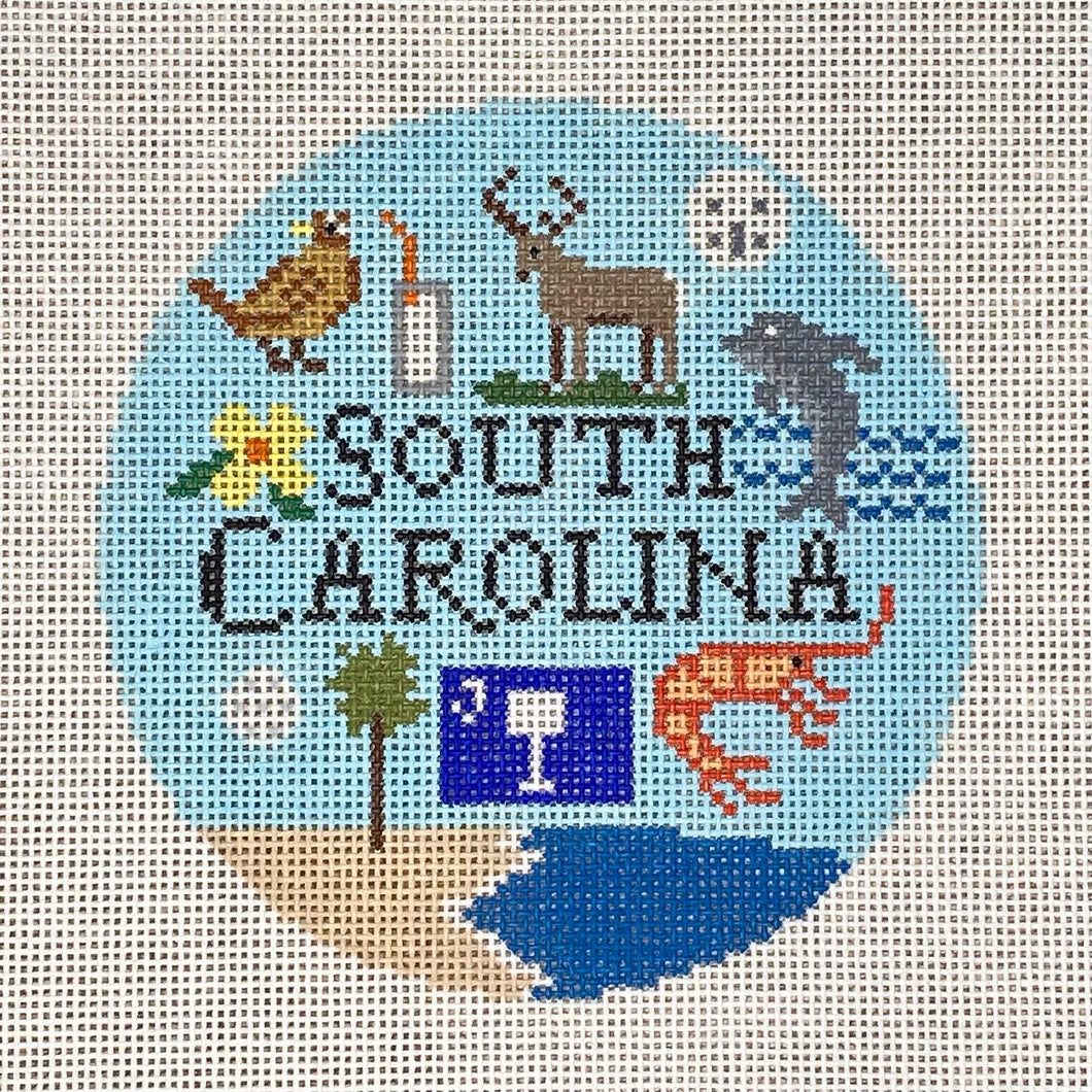 South Carolina Travel Round with Stitch Guide