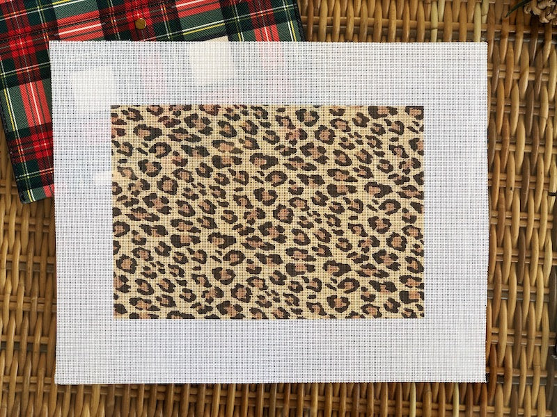 Leopard Print Clutch
