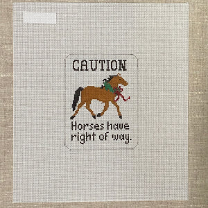 Horses Have the Right of Way