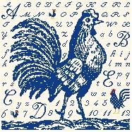 Toile Rooster